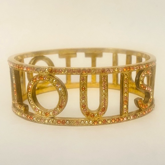 Louis Vuitton Swarovski Crystals Bangle Bracelet - Picture 3 of 7